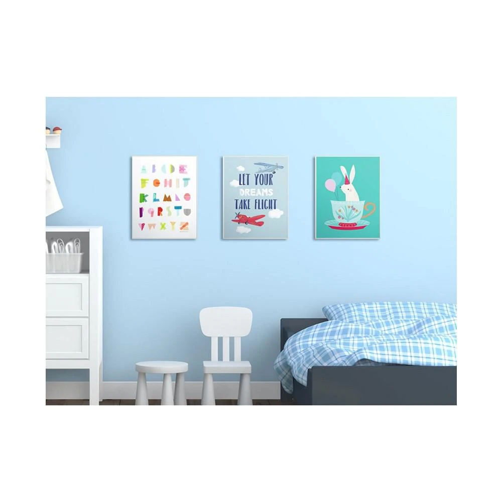 商品Stupell Industries|Bunny in Teacup Wall Plaque Art, 12.5" x 18.5",价格¥374,第3张图片详细描述
