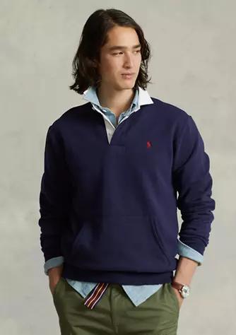 商品Ralph Lauren|The Fleece Rugby Shirt,价格¥494,第1张图片