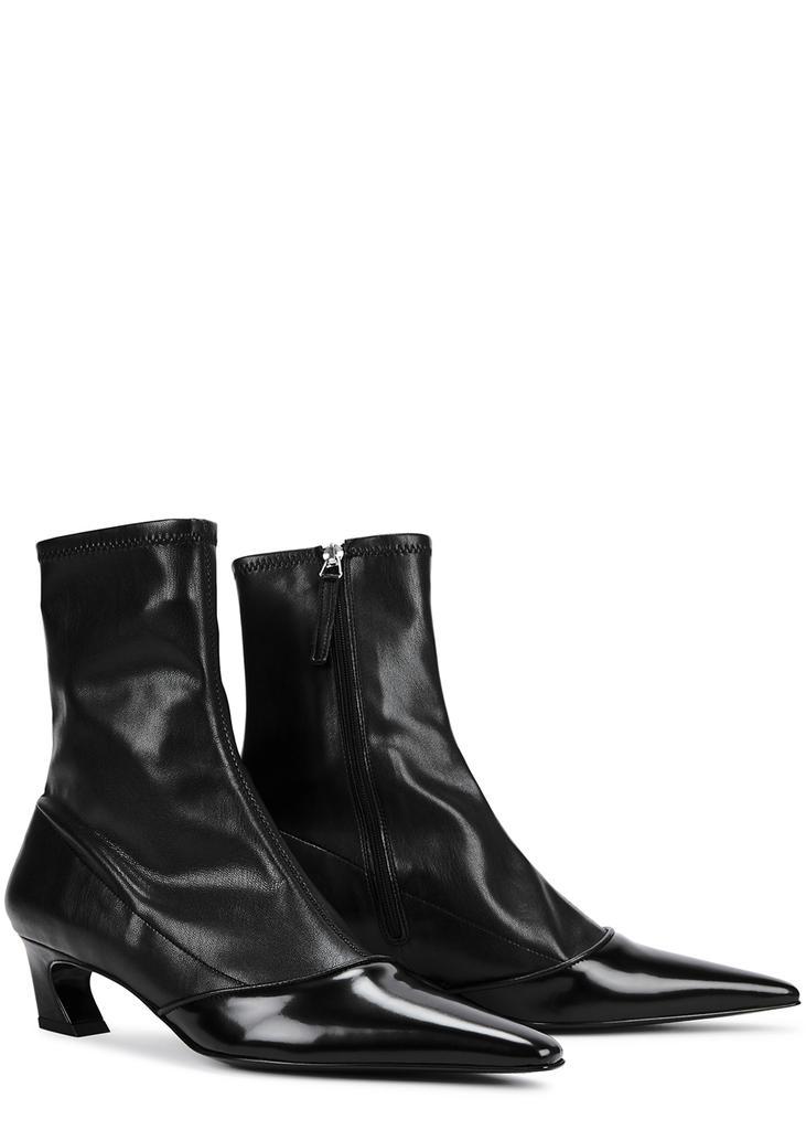 商品Acne Studios|Bano 50 faux leather ankle boots,价格¥4377,第4张图片详细描述