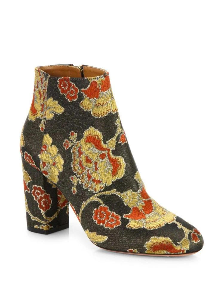 商品Aquazzura|Brooklyn Floral Booties,价格¥2475,第1张图片