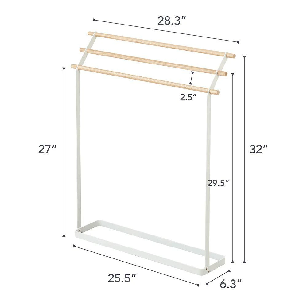 Tosca White Bath Towel Hanger 商品