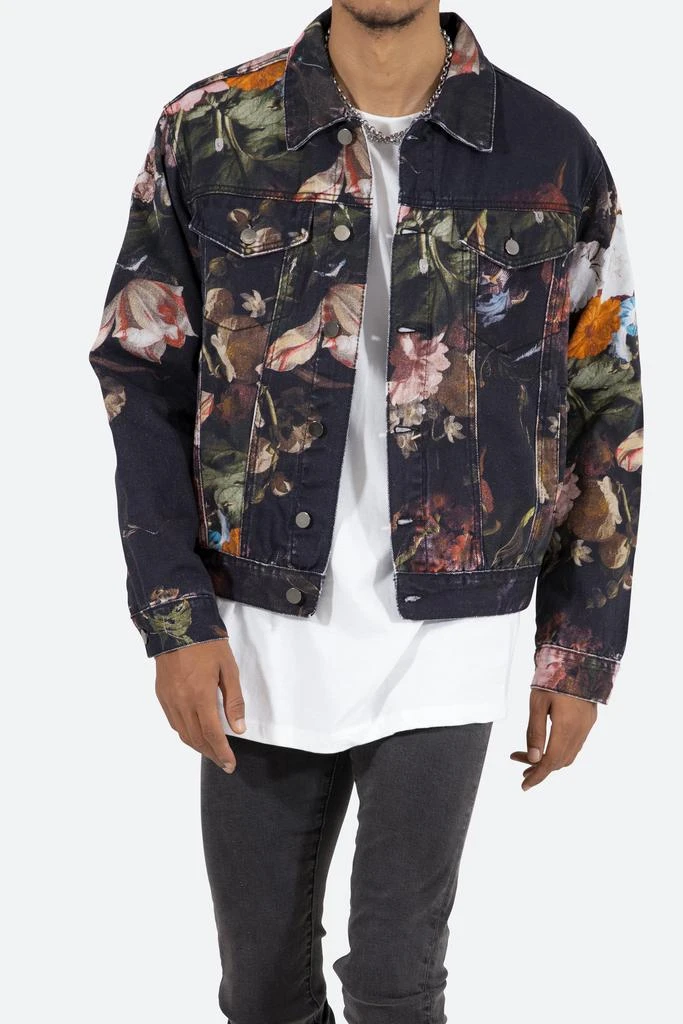 商品MNML|Floral Trucker Jacket - Multi,价格¥254,第2张图片详细描述