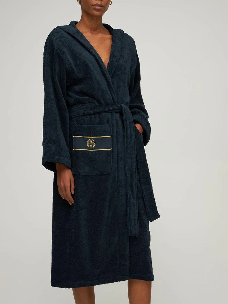 商品Roberto Cavalli|Gold New Cotton Bathrobe,价格¥1897,第3张图片详细描述