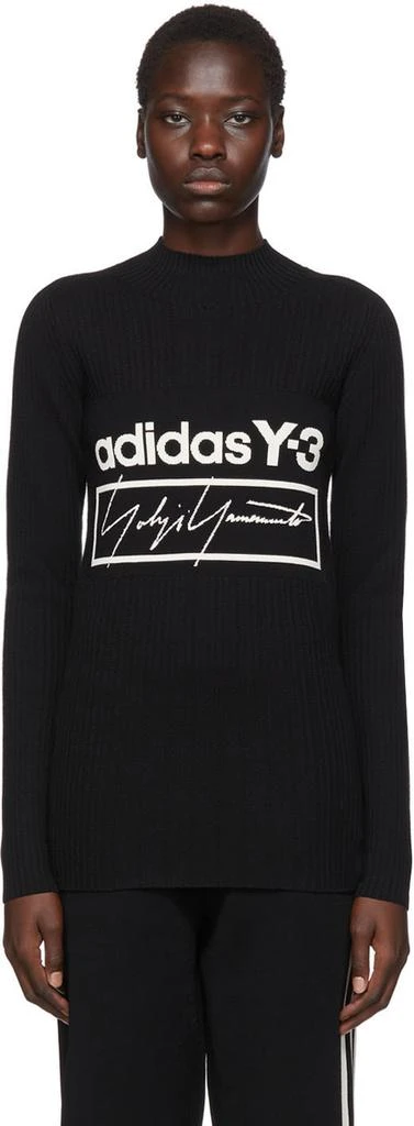 商品Y-3|Black Tech Knit Turtleneck卫衣,价格¥1554,第1张图片