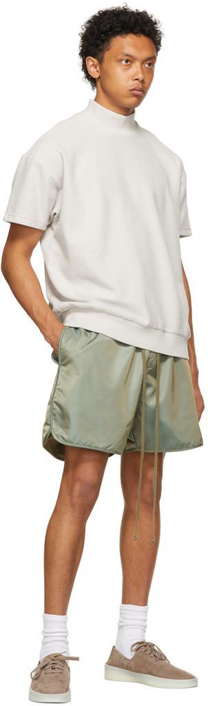 商品Fear of god|Green Nylon Track Shorts,价格¥2561,第6张图片详细描述