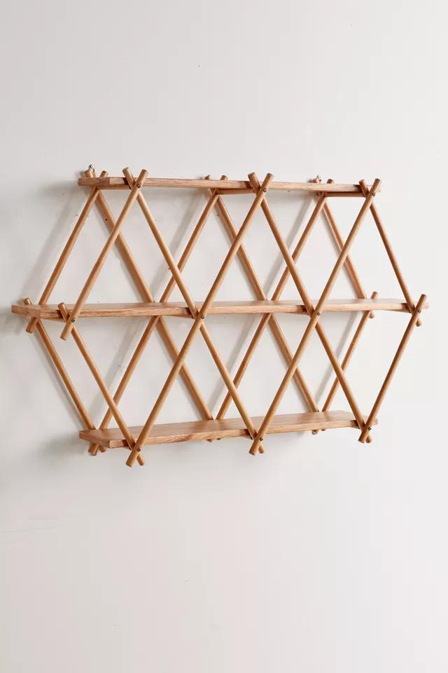 Kamal Geometric Wall Shelf商品第2张图片规格展示