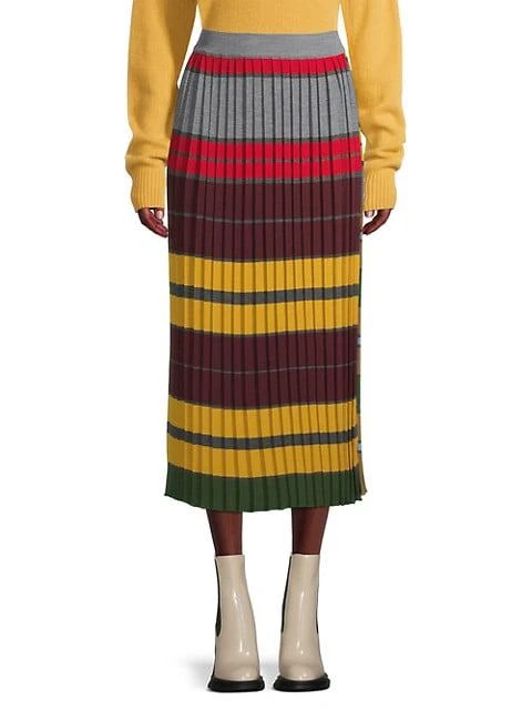 商品Weekend Max Mara|Fiesta Striped Midi Skirt,价格¥1679,第3张图片详细描述