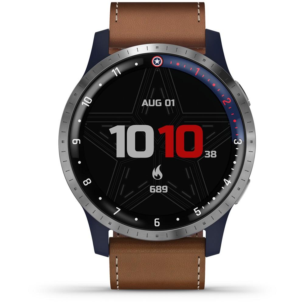 Unisex vivoactive 4 Captain Marvel Brown Silicone Strap Touchscreen Smart Watch 40mm商品第8张图片规格展示