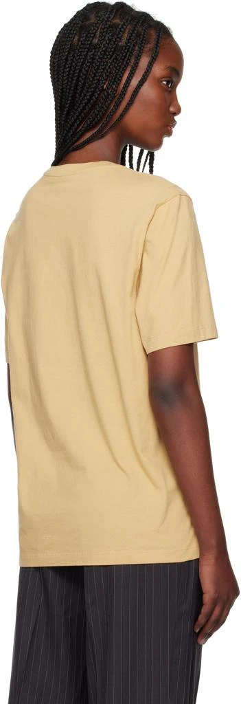商品Maison Kitsune|Yellow Chillax Fox Patch Regular T-shirt,价格¥341,第3张图片详细描述