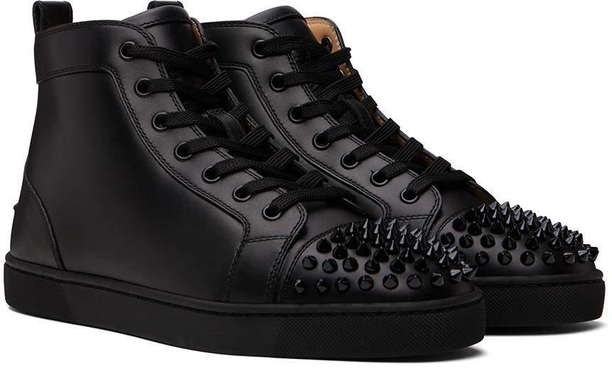 Black Lou Spikes Sneakers商品第4张图片规格展示