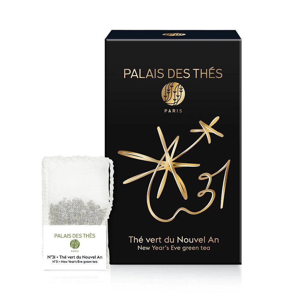 商品Palais des Thés|New Year's Eve Green N°31 Tea Bags,价格¥125,第1张图片
