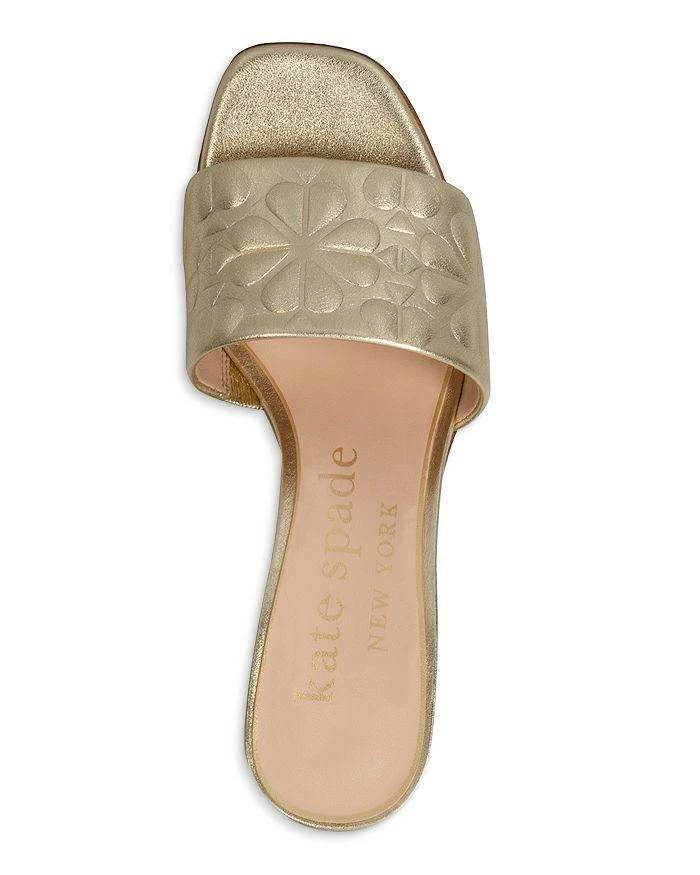 商品Kate Spade|Women's Emmie Mid Heel Sandals,价格¥446,第2张图片详细描述