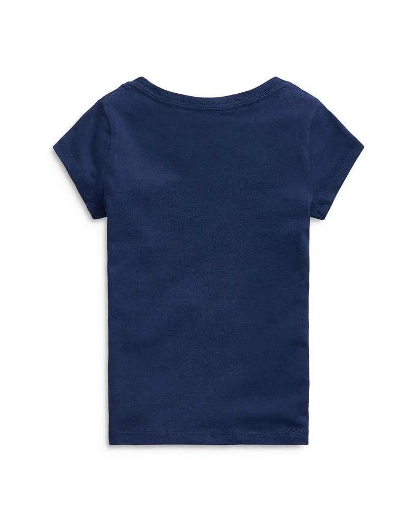 商品Ralph Lauren|Girls' Crewneck Tee - Little Kid, Big Kid,价格¥168,第2张图片详细描述