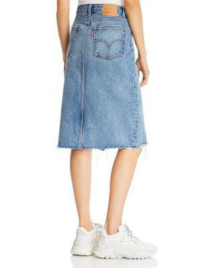 商品Levi's|Deconstructed Denim Skirt in Original Sinner,价格¥535,第2张图片详细描述