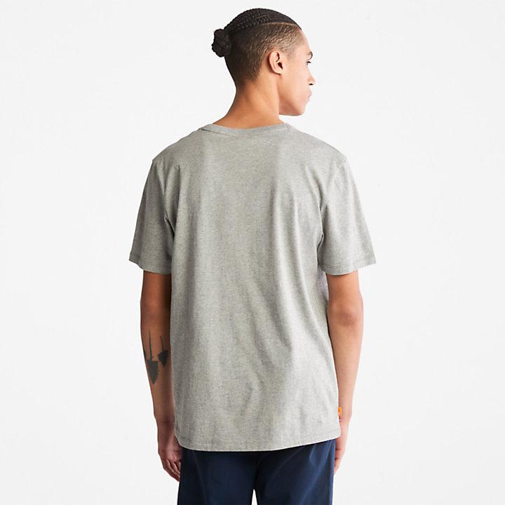 Tree Logo T-Shirt for Men in Grey商品第2张图片规格展示