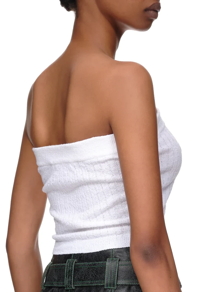 商品【商品预售7天】 CORMIO|CORMIO 女士上衣 ALLISONTOPWHITE 白色,价格¥781 描述