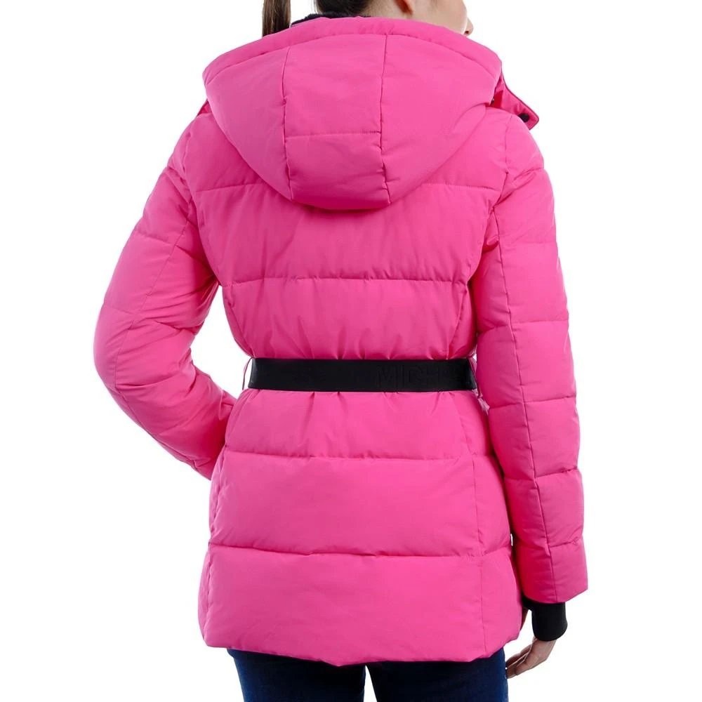 商品Michael Kors|Women's Belted Hooded Puffer Coat,价格¥1201,第2张图片详细描述