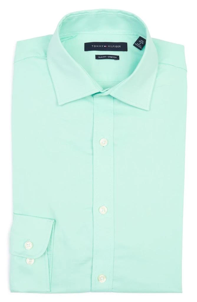 商品Tommy Hilfiger|Solid Slim Fit Dress Shirt,价格¥226,第1张图片