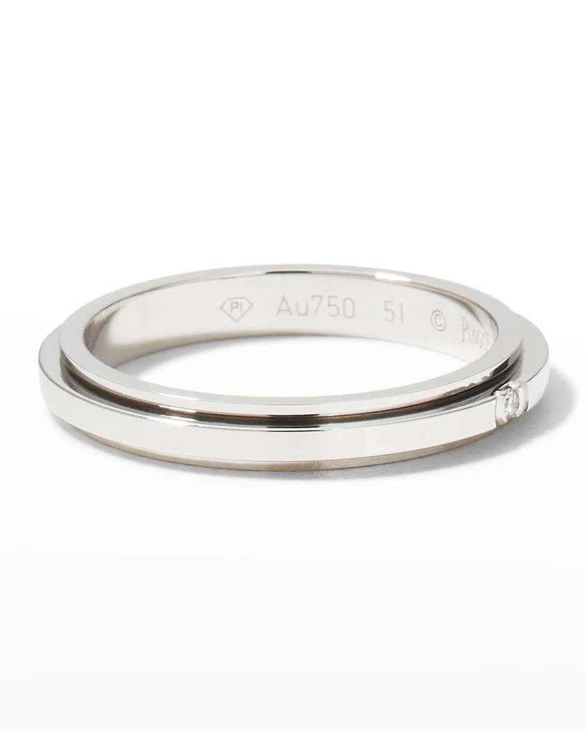 商品PIAGET|White Gold Possession 1-Diamond 2.8mm Ring, EU 51 / US 5.75,价格¥13502,第4张图片详细描述