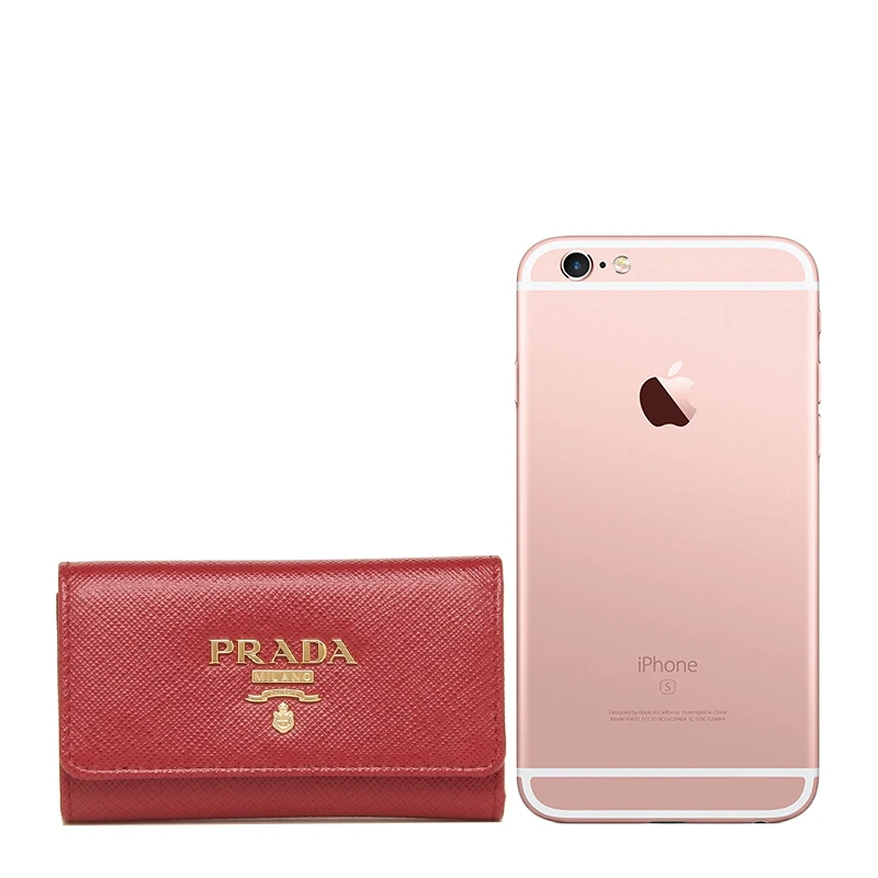 PRADA 红色女士钥匙包 1PG004-QWA-F068Z 商品