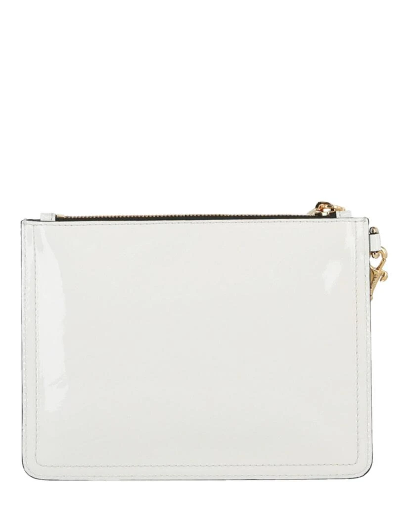 商品Moschino|Patent M-Logo Plaque Wristlet,价格¥1626,第4张图片详细描述