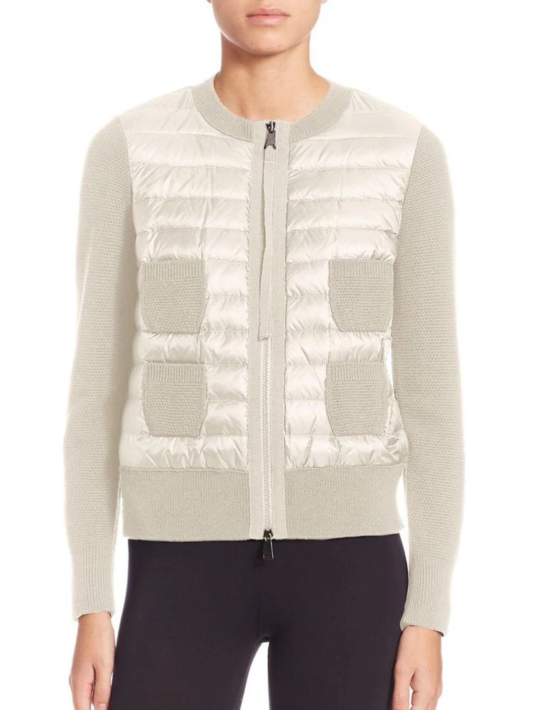 商品Moncler|Maglione Quilted Front Cardigan,价格¥5171,第1张图片