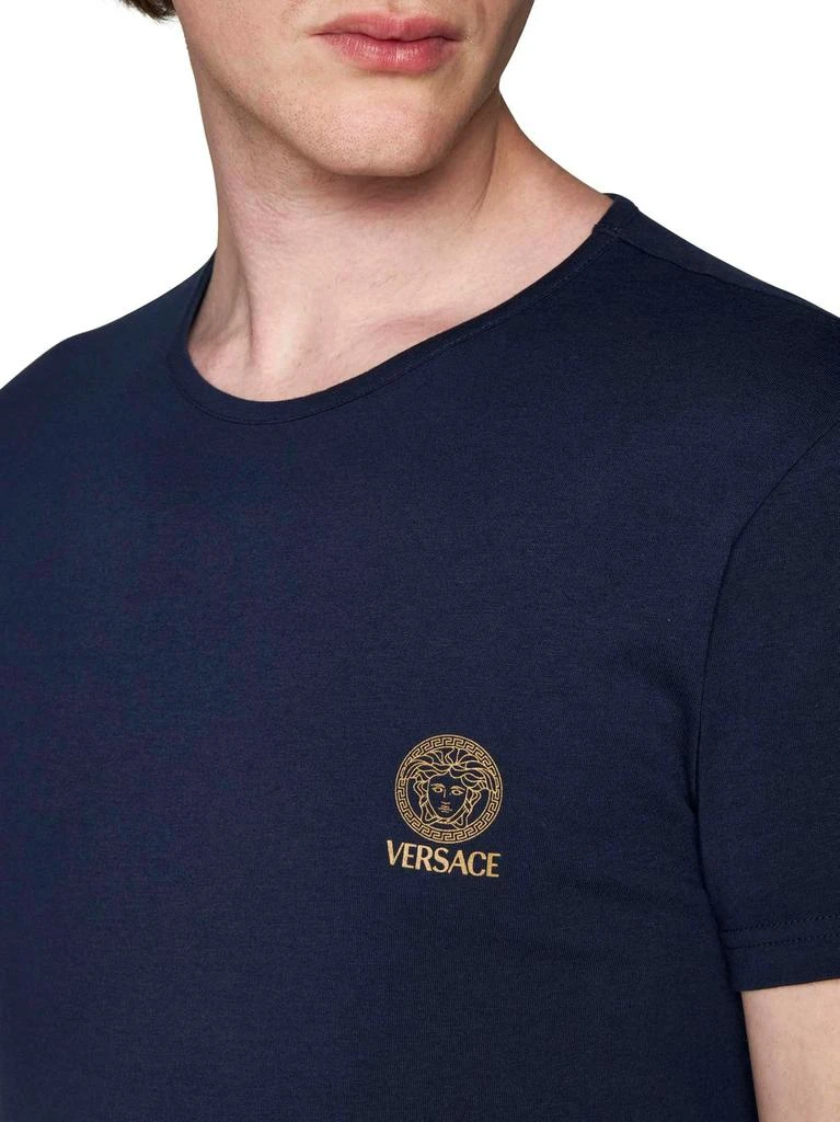 商品Versace|Versace Short-Sleeved Crewneck T-Shirt,价格¥464,第5张图片详细描述