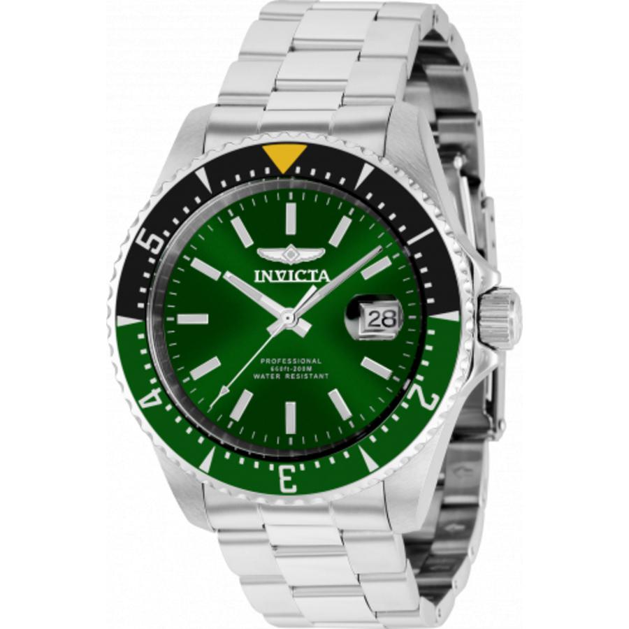 Invicta Pro Diver Automatic Green Dial Sprite Bezel Mens Watch 36786商品第1张图片规格展示