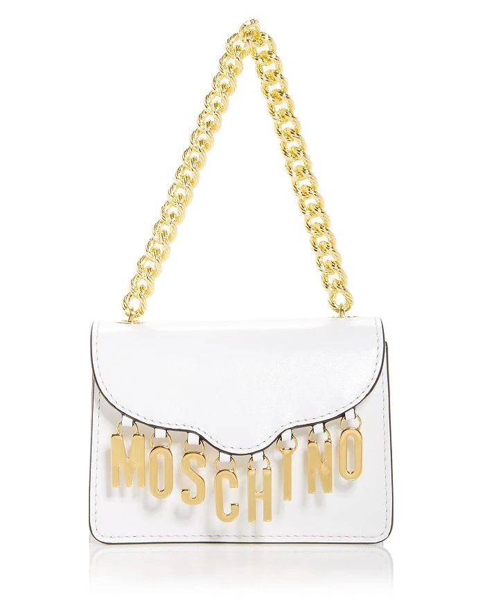 商品Moschino|Logo Charms Convertible Leather Belt Bag,价格¥6280,第1张图片