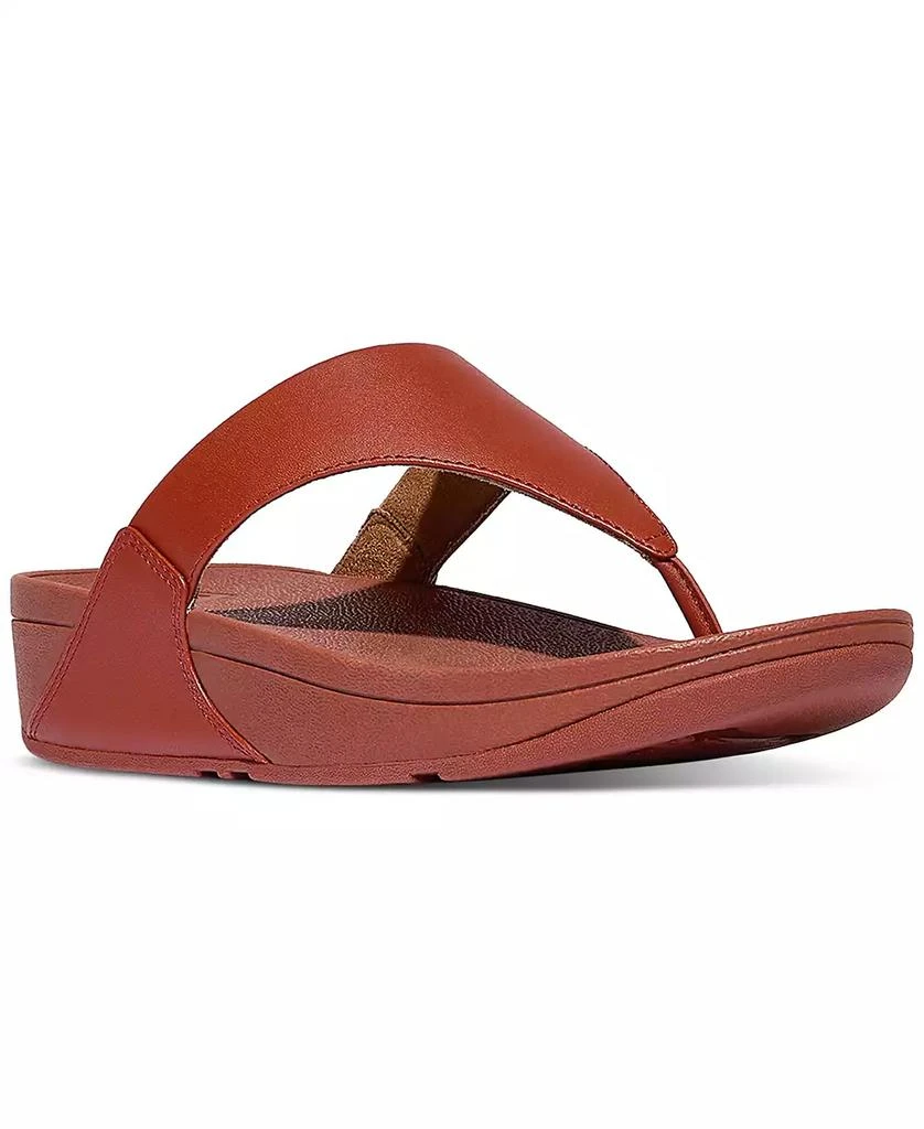 商品FitFlop|Women's Lulu Leather Toe-Thongs Sandals,价格¥667,第1张图片