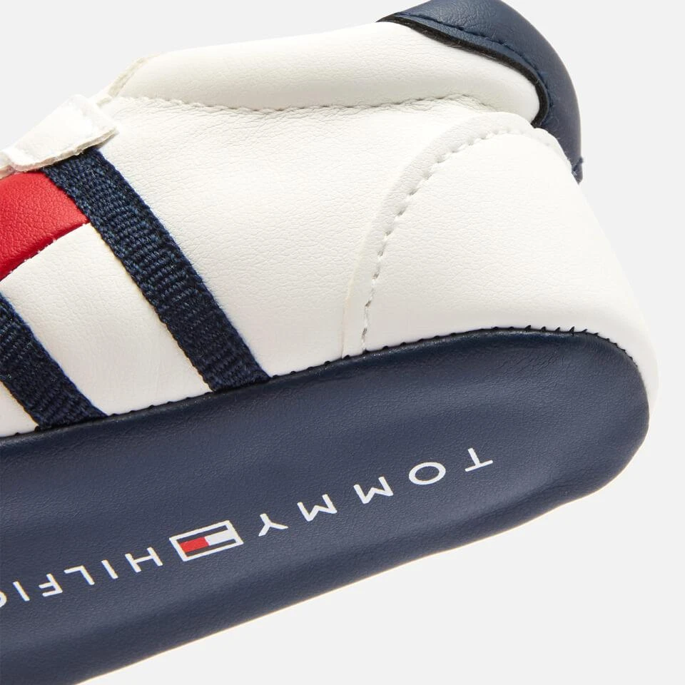 商品Tommy Hilfiger|TOMMY HILFIGER BABIES' VELCRO SHOE - WHITE/BLUE,价格¥211,第4张图片详细描述