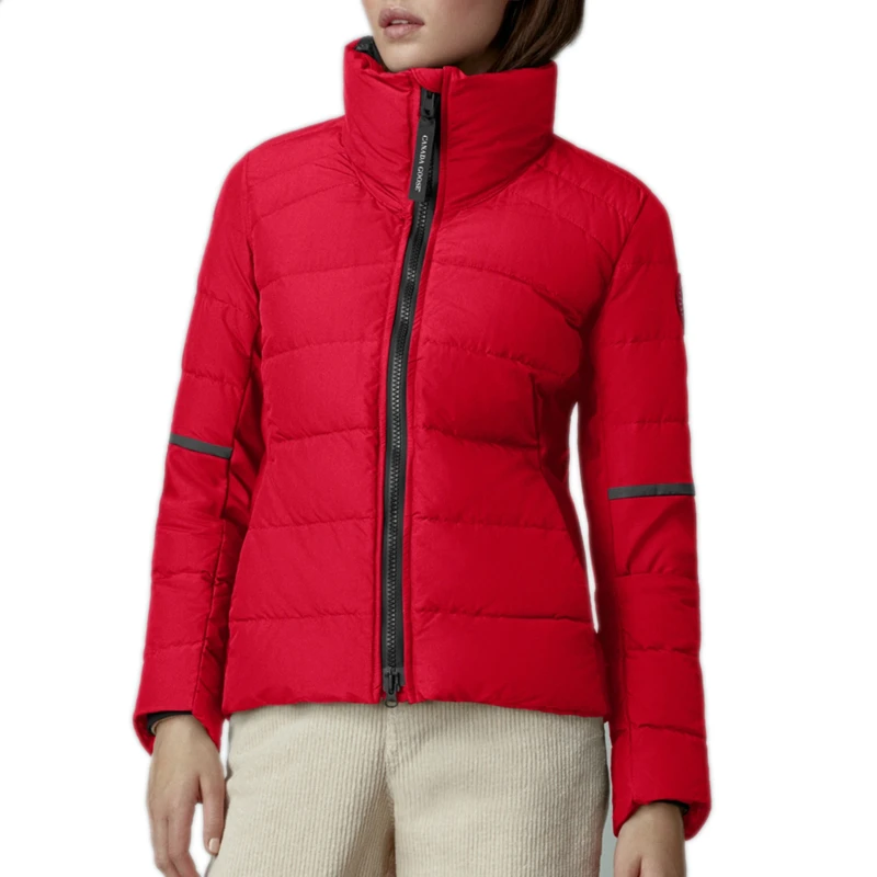 CANADA GOOSE  女士红色白鸭绒羽绒服  2744L-RED 商品