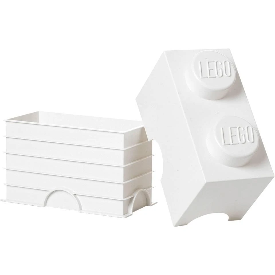 商品Room Copenhagen|LEGO Storage Brick 2- White,价格¥163,第2张图片详细描述