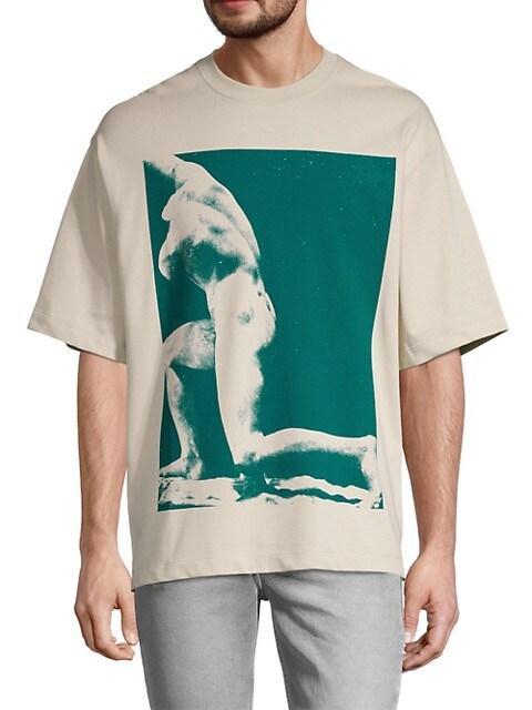 商品Calvin Klein|Sculpture Graphic T-Shirt,价格¥304,第5张图片详细描述