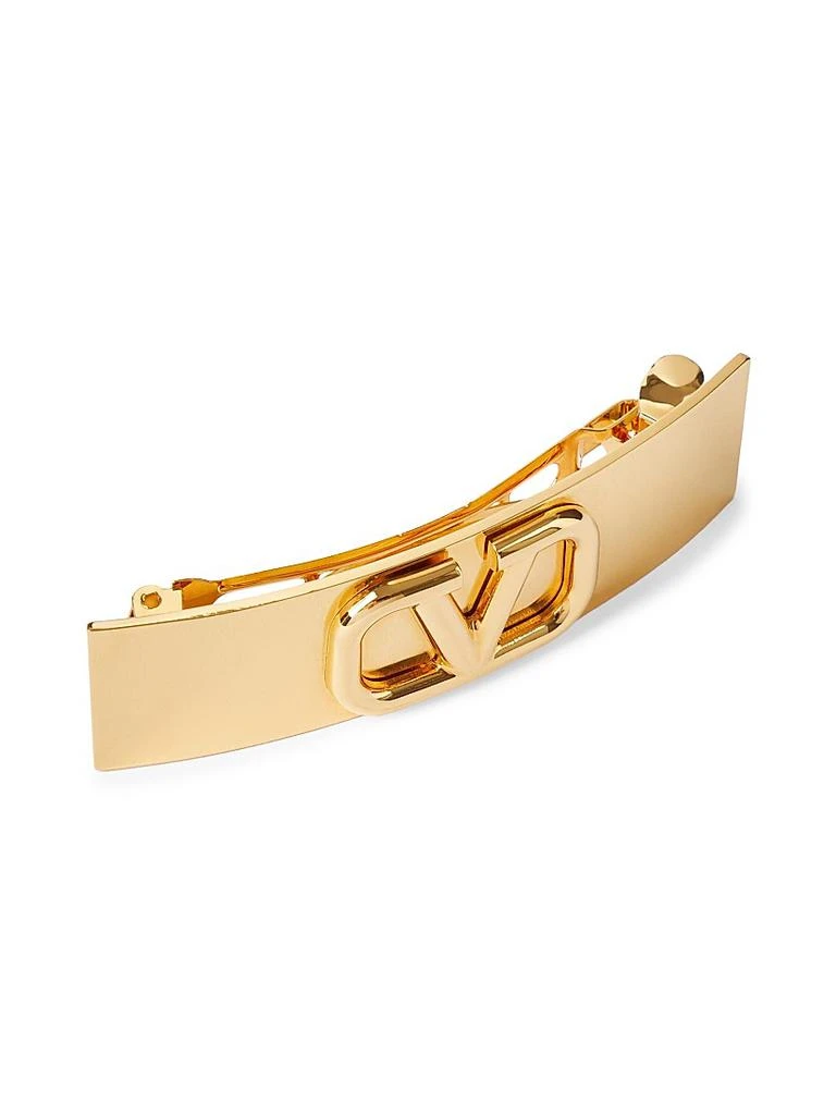 商品Valentino|VLogo Signature Metal Hair Clip,价格¥3625,第4张图片详细描述