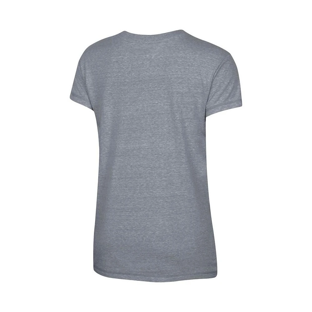 商品CHAMPION|Women's Gray Clemson Tigers Vault Logo V-Neck T-shirt,价格¥222,第3张图片详细描述