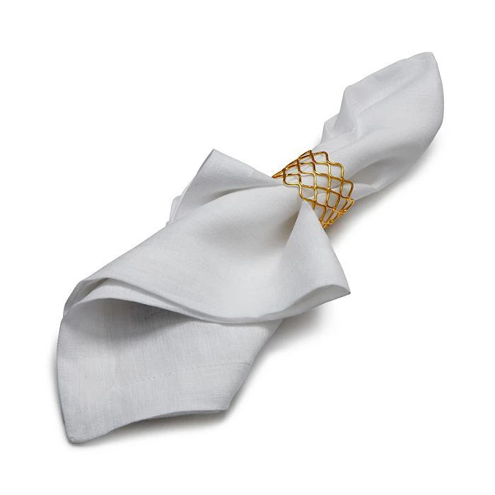 商品Aman Imports|Netted Brass Napkin Ring - Exclusive,价格¥75,第1张图片详细描述
