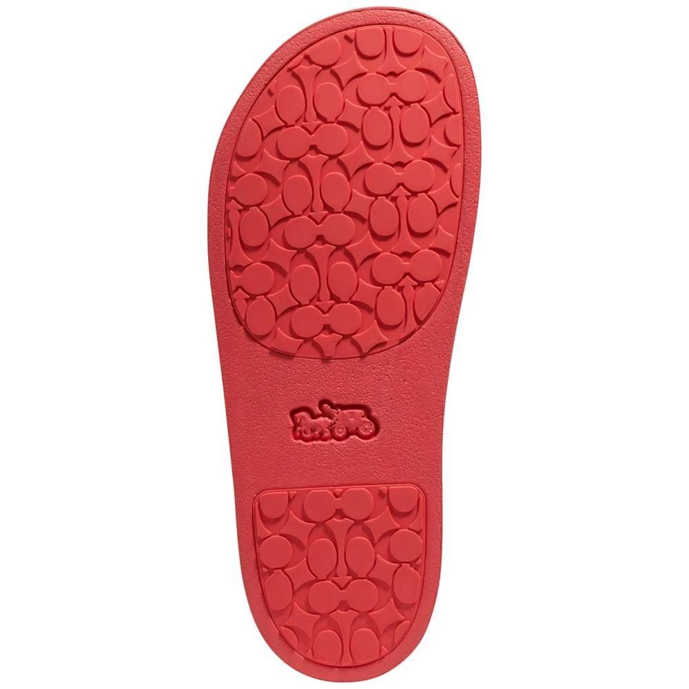 商品Coach|Women's Udele Sport Pool Slides,价格¥425,第4张图片详细描述