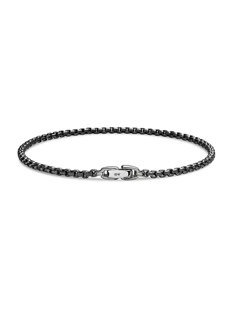 商品David Yurman|Box Chain Bracelet in Stainless Steel and Sterling Silver,价格¥1442,第4张图片详细描述