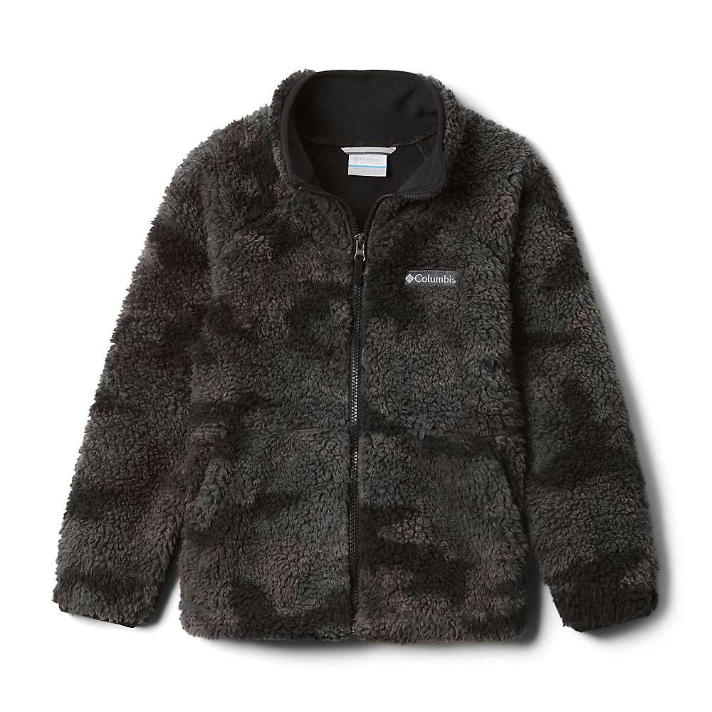商品Columbia|Boys' Winter Pass Printed Sherpa Full Zip Jacket,价格¥233,第4张图片详细描述