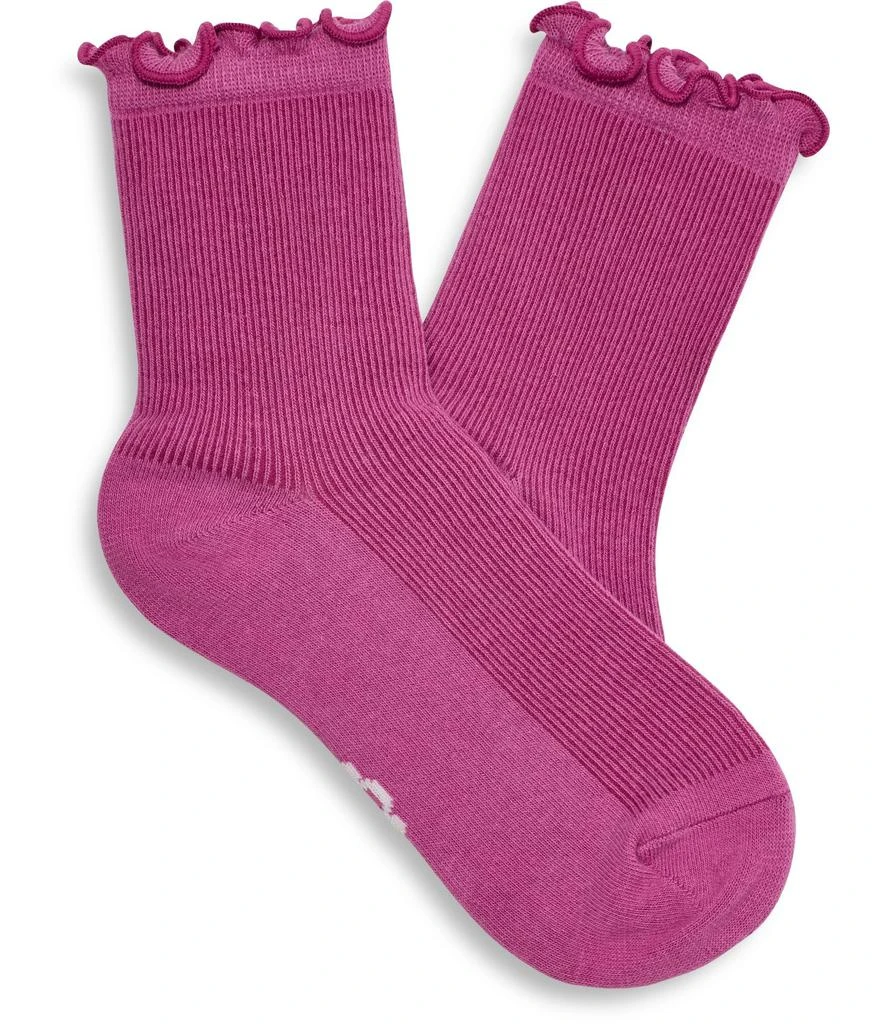 商品UGG|Karsyn Lettuce Edge Socks,价格¥122,第1张图片