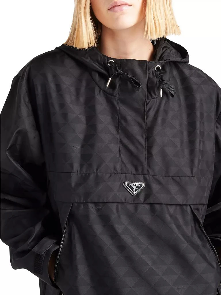商品Prada|Printed Nylon Raincoat,价格¥31421,第4张图片详细描述