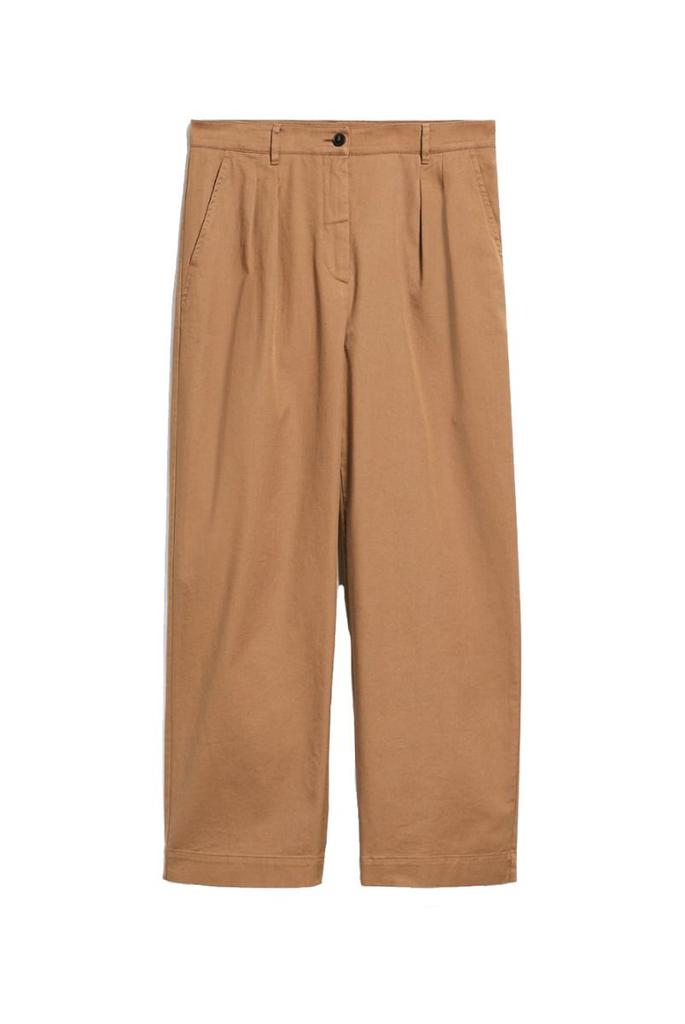 Atlanta Cotton Trousers - Caramel商品第1张图片规格展示