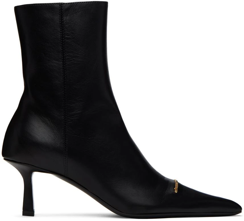 商品Alexander Wang|Black Viola 65 Boots,价格¥6380,第1张图片