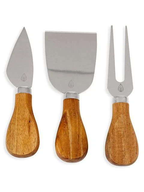 Brie 4-Piece Acacia Cheese Board & Tool Set 商品