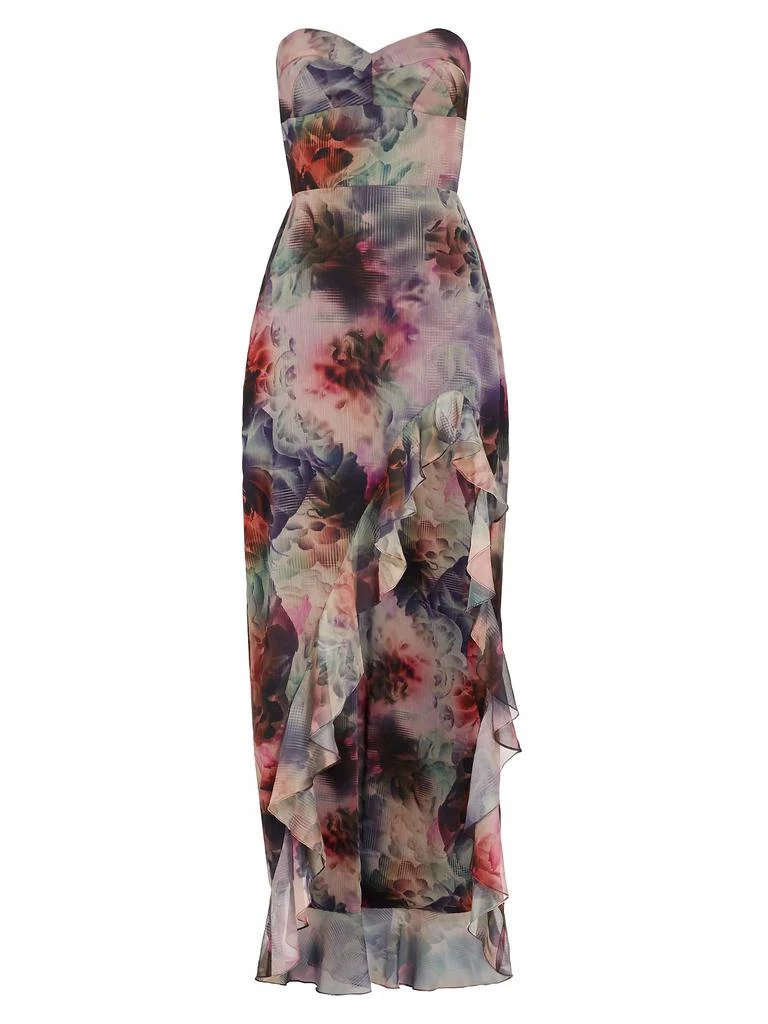 商品Amanda Uprichard|Eden Farah Fleur High-Low Gown,价格¥1343,第1张图片