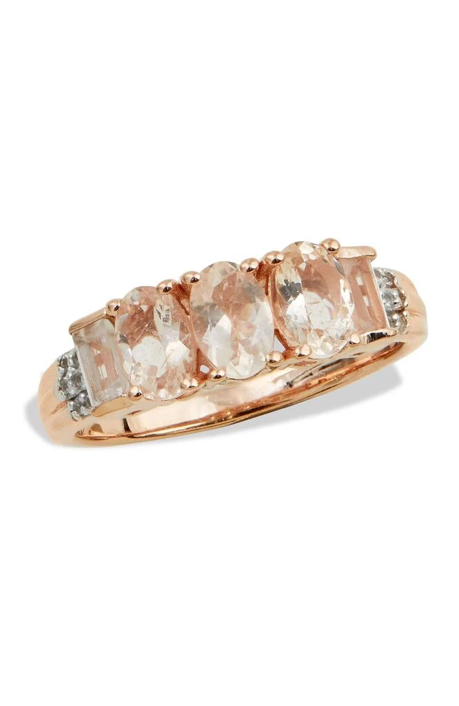 商品Savvy Cie Jewels|18K ROSE VERMEIL MORGANITE RING,价格¥2675,第1张图片