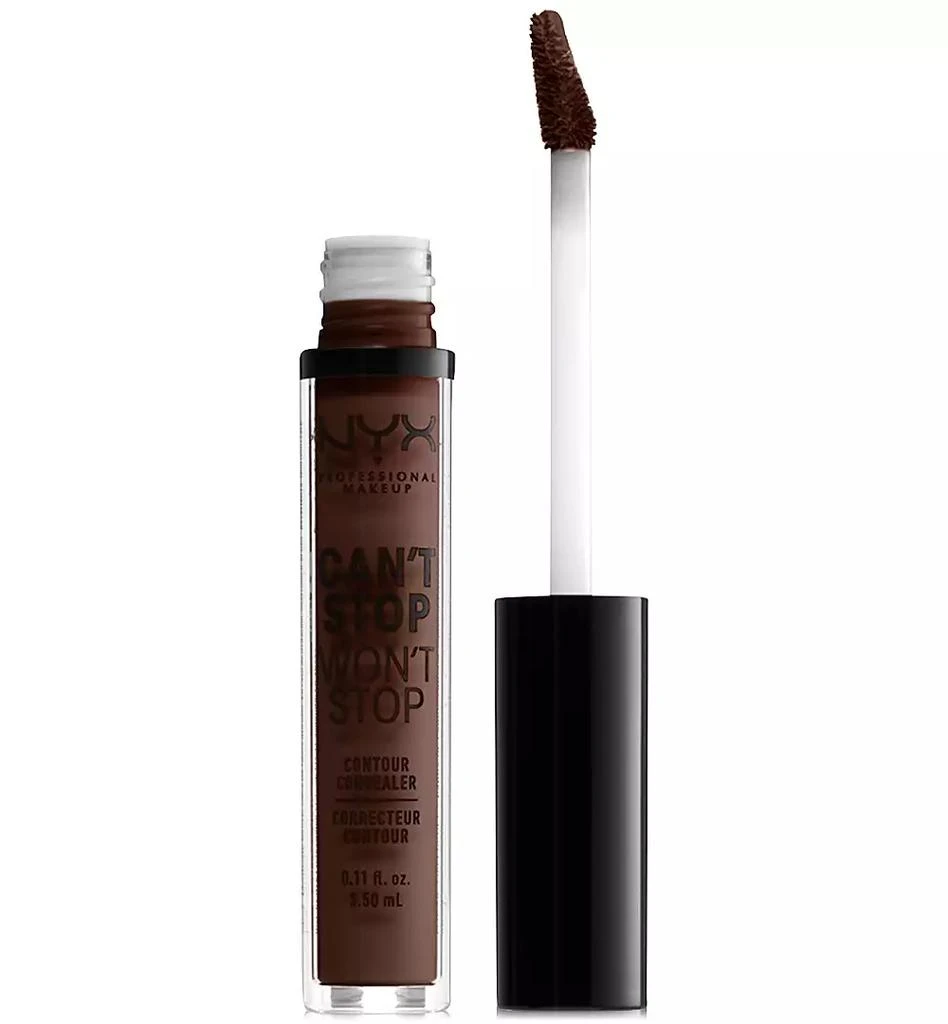 商品NYX Professional Makeup|Can't Stop Won't Stop Contour Concealer, 0.11 oz.,价格¥71,第1张图片