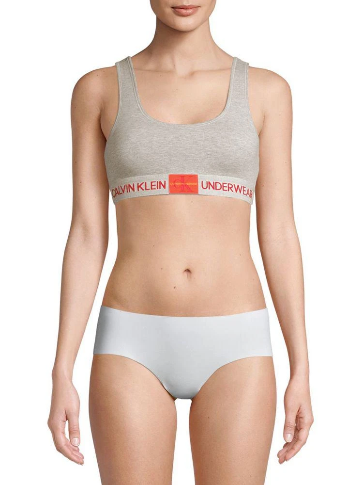 商品Calvin Klein|Monogram logo无钢圈内衣,价格¥45,第1张图片