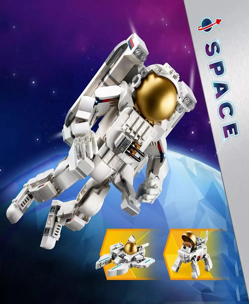 商品LEGO|LEGO Creator 3 in 1 Space Astronaut Toy Set, Science Toy 31152,价格¥329,第2张图片详细描述